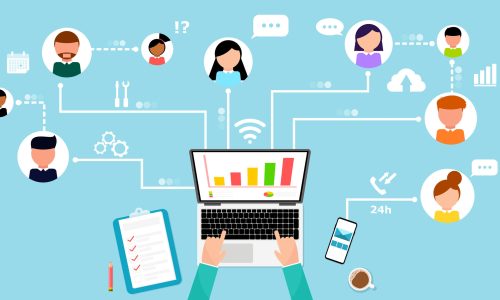 trabajo remoto y actividades relacionadas